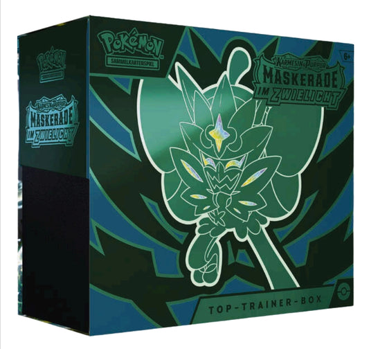 Pre Order / Vorbestellung | Pokémon KP06 - Maskerade im Zwielicht Top Trainer Box DE