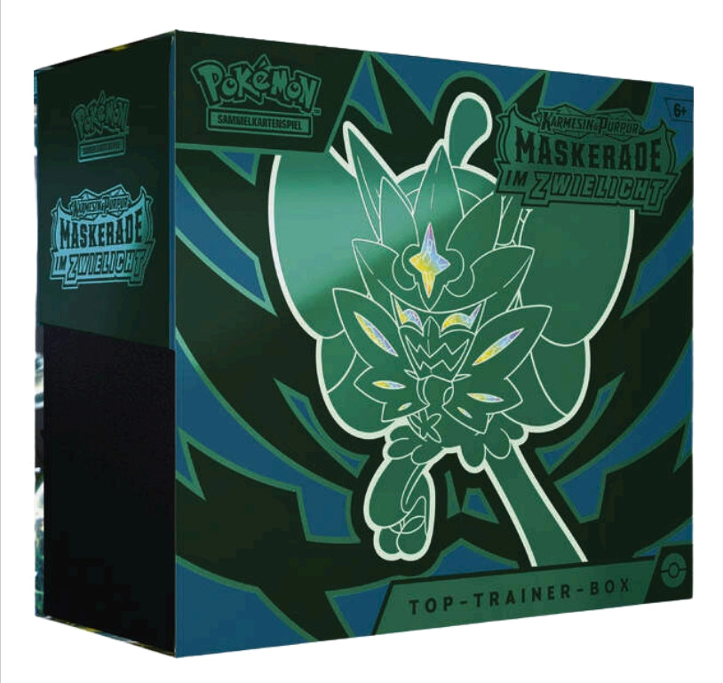 Pre Order / Vorbestellung | Pokémon KP06 - Maskerade im Zwielicht Top Trainer Box DE